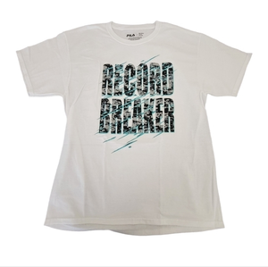 Men's FILA Graphic Short Sleeves‎ White T-shirt